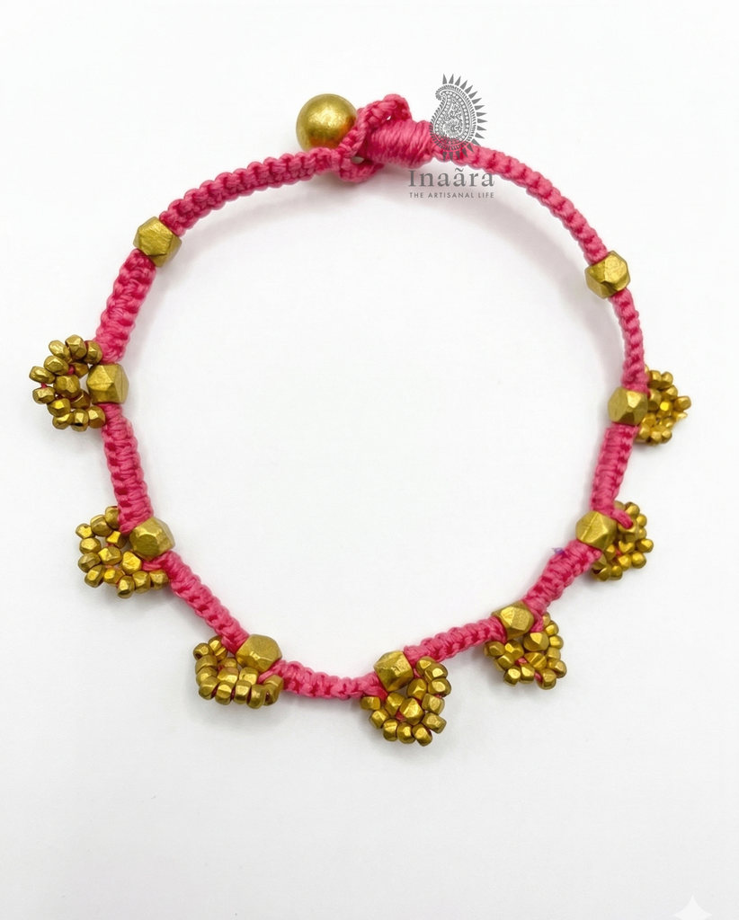 Himalayan Coral Beads&Malachite Bracelet (copy)