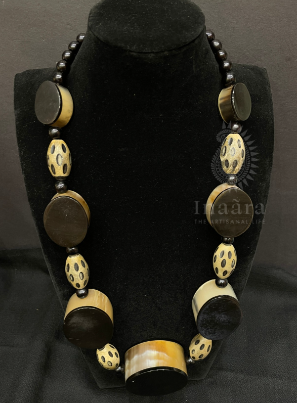 Seed Bead Multi Layered Necklace- Green (copy)