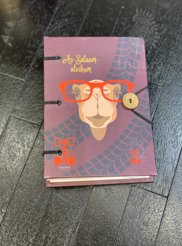 As Salaam Aleikum Handmade Paper Journal