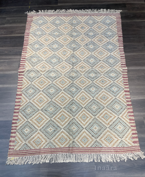Handwoven Dhurrie(6x4ft)