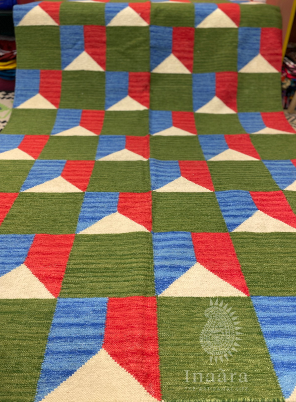 Handwoven Dhurrie(8x5ft)