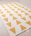 Handwoven Dhurrie- Yellow (8x5ft)