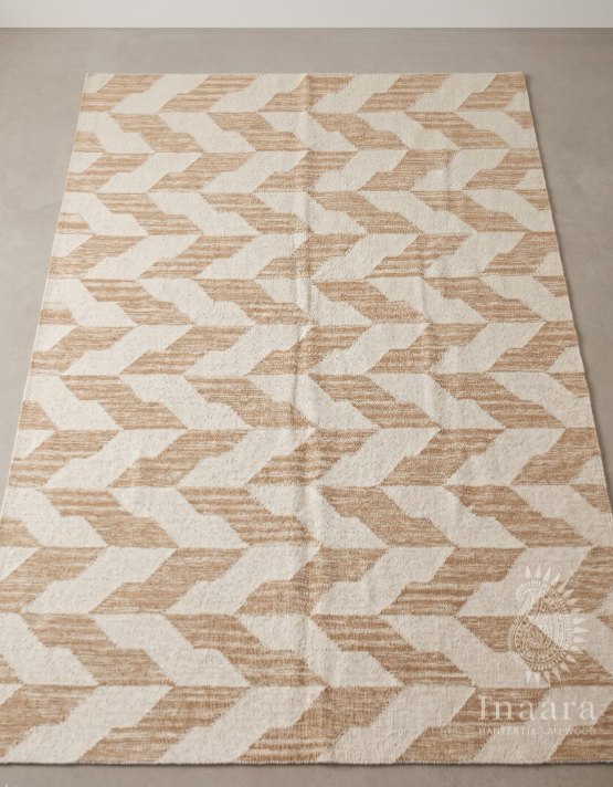 Handwoven Dhurrie- Yellow (8x5ft) (copy)