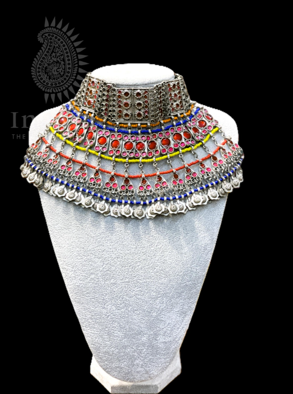 Silver Plated Pearl Necklace Set (copy)