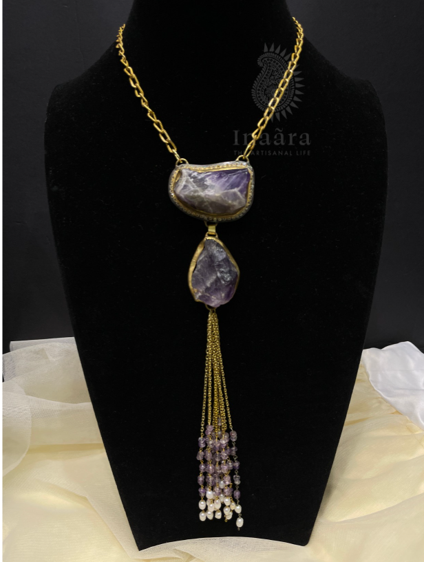 Moonstone & Pearl Choker Necklace (copy)