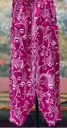 Sandhiya Pants- Dark Pink