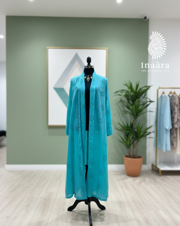 Sofia Shrug-Aqua Blue