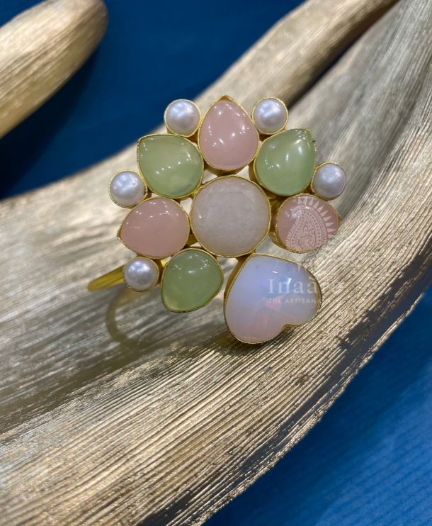 Moonstone Cuff Bracelet