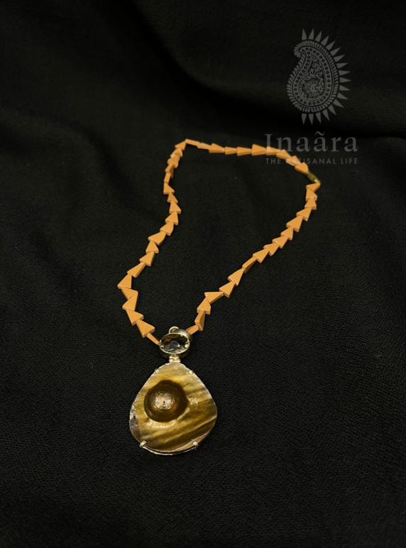 Carved Coral & Gemstone Necklace (copy)
