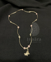 Quartz Necklace- Orange/Pink
