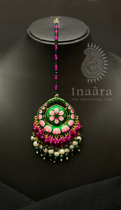 Handcrafted Leaf Motif Wrist Cuff (copy)