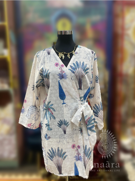 Hakoba Printed Blouse