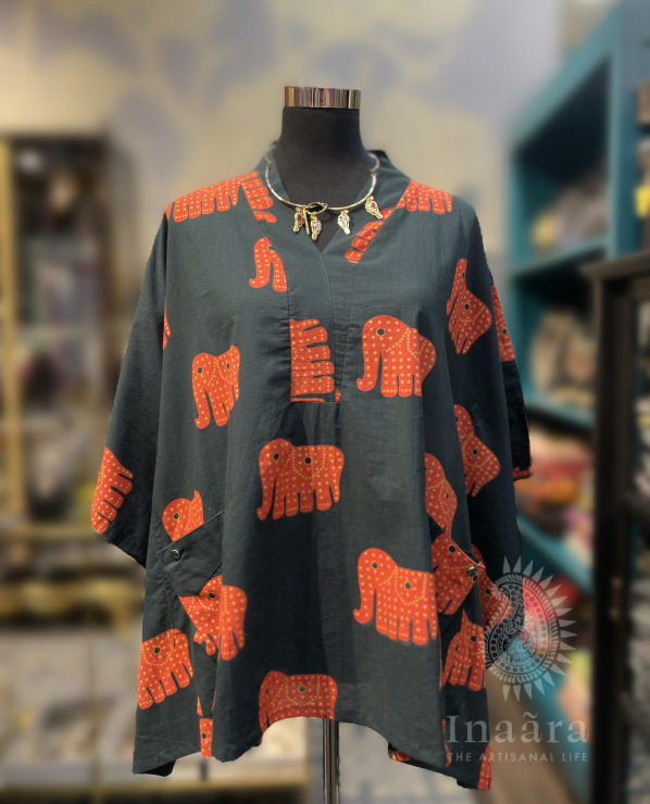 Hakoba Printed Blouse (copy)