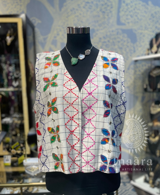 Kaftan Blouse- Red Yellow (copy)