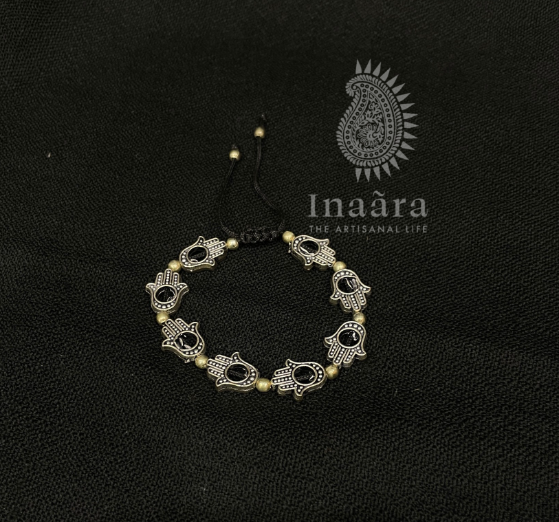 Silver Oxidized Open Cuff Bracelet (copy)