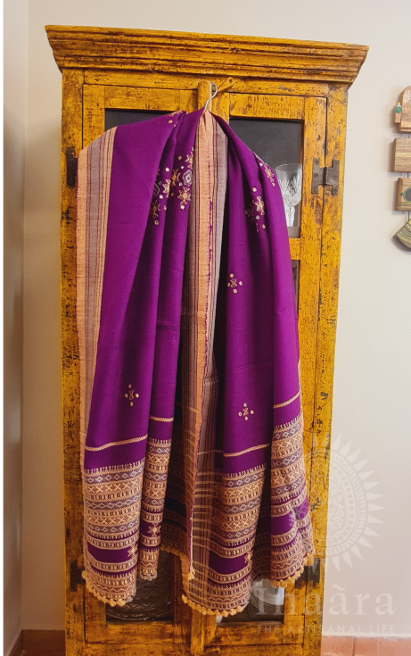 Mirror Work Bhujodi Full Shawl (copy)