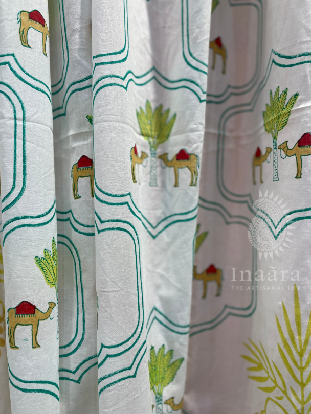 Caravan Collection Curtain- Thin (Single)