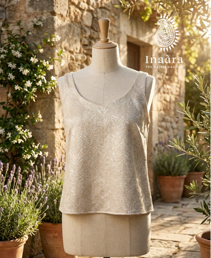 Rita Spaghetti Top- Grey (copy)