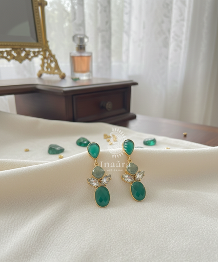 Handcrafted Carnelian Hook Earring (copy)