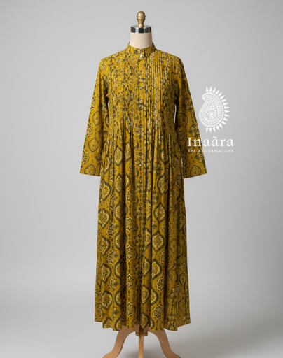 Sairah Dress- Yellow