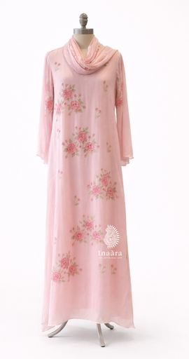 3pc Kali Chiffon Suit-Pink