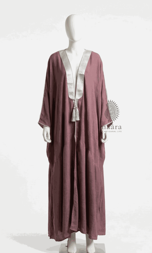 Shabnoor Abaya - Pink