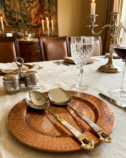 Urooj Mother Of Pearl Serving Spoons