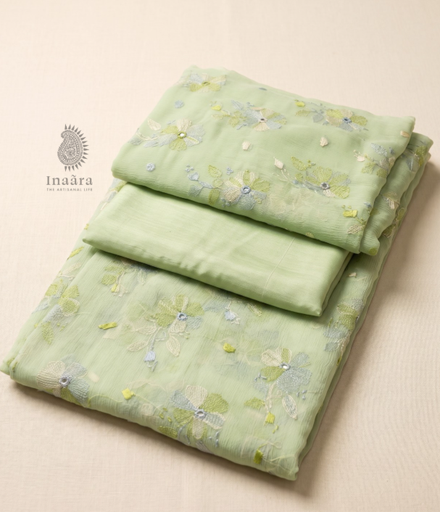 Karandi 3pc Suit Unstitched - Pista