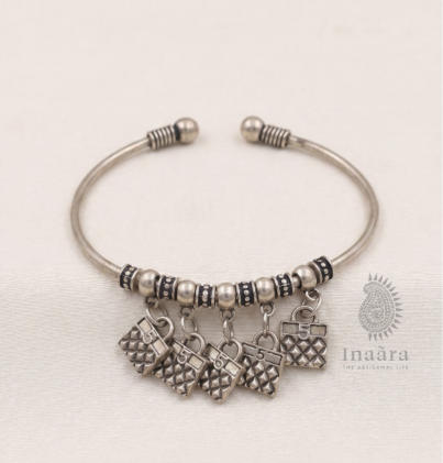 Boho Bead & Charm Cuff