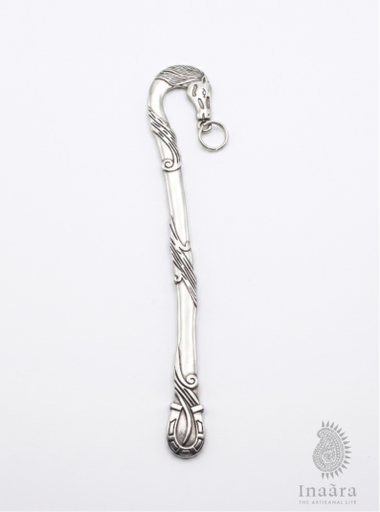 Silver Horse Head Metal Bookmark