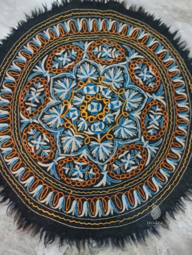 [inaara_sp00423] Persian hand knotted rug (7x5)