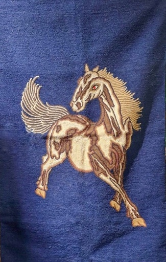 [inaara_sp00017] Arabian Horse - Kashmiri woollen Tapestry