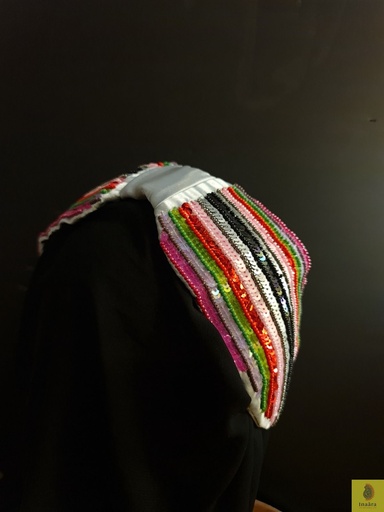 [inaara_sp00057] Baroque hand embroidered hairbands