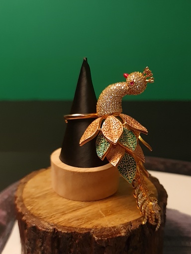 [inaara_sp00407] Moř Sadabahar Finger Ring