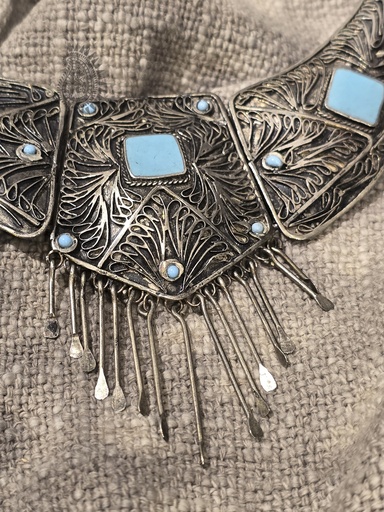 [inaara_sp00014] Antique Style colorful choker (copy)