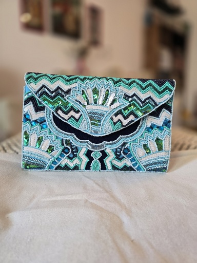 [inaara_sp00593] Sevan Evening Clutch Bag