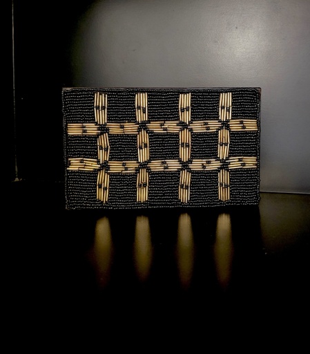 [inaara_sp00106] Black Beauty Clutch Bag