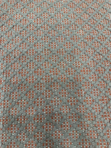 Geometric Mesh Handwoven Dhurrie - Grey