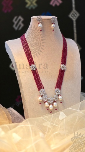 Isabella Set - Maroon