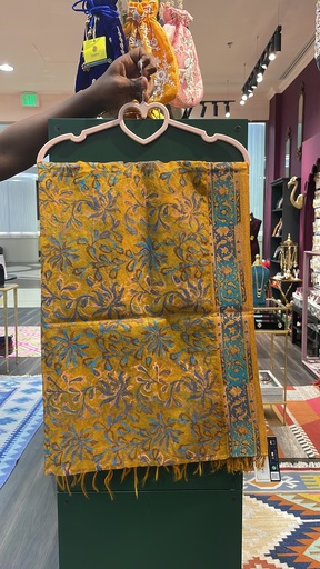 Floral Hand Painted Dupatta