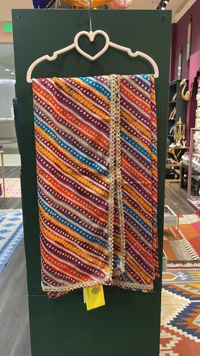 Bandhani Print Silk Dupatta