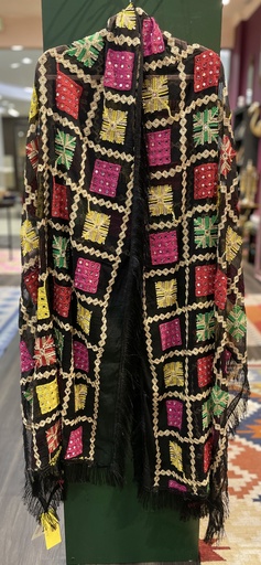 Colorful Grid Squared Dupatta