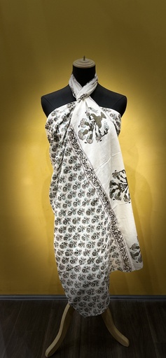 Block Printed Cotton Sarong