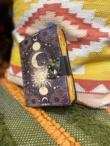 Recycled Cloth Journal Leather