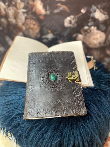 Handmade Journal Leather-Black/M