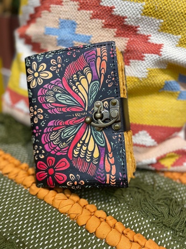 Recycled Cloth Journal Leather