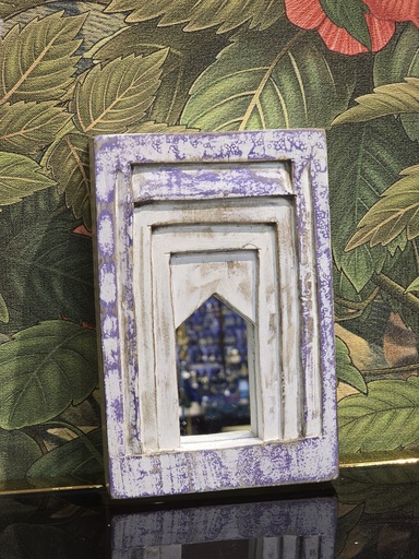 Vintage mirror framed wall decor