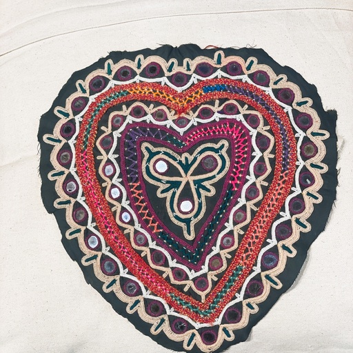 Handmade Vintage Embroidery Tribal Patch