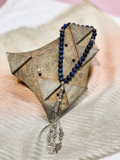 Prayer beads- Lapiz Lazuli stone