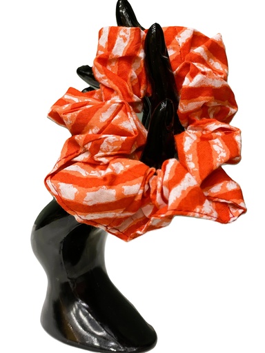 Scrunchie shimmer organza-emerald green (copy)